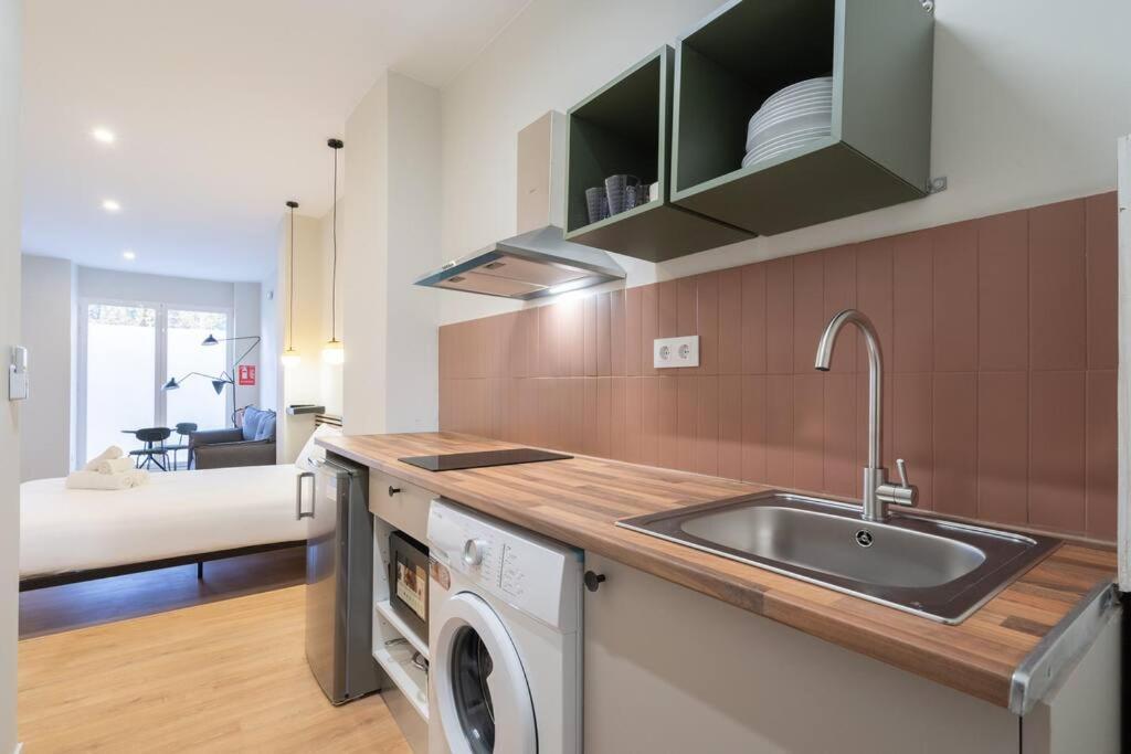 Ideal Flat For 2 Pax -F Fpo1 مدريد المظهر الخارجي الصورة