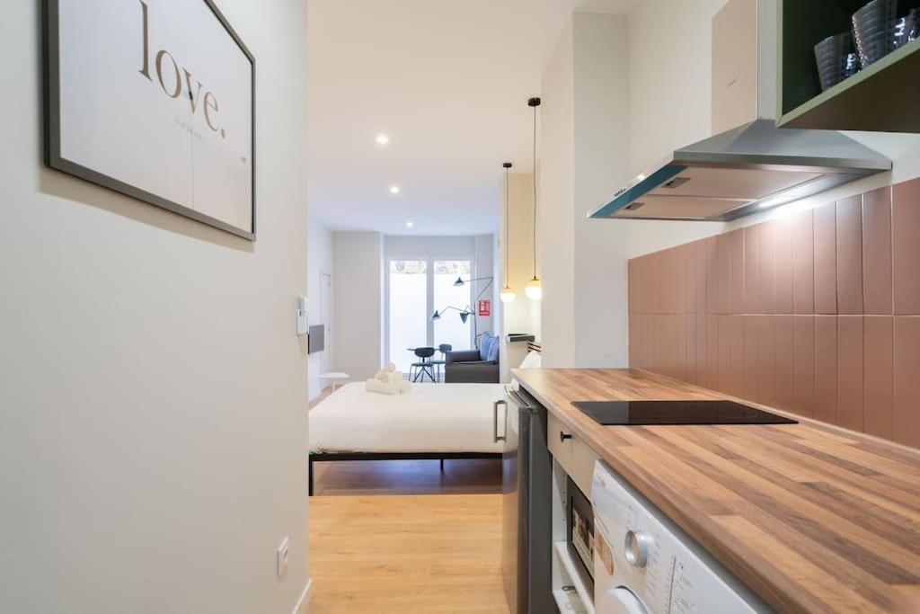 Ideal Flat For 2 Pax -F Fpo1 مدريد المظهر الخارجي الصورة